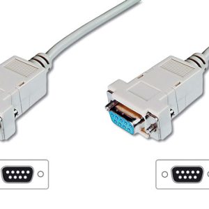 LP120G.jpg CAVO NULL MODEM COMPUTER SERIALE RS232 CROSSOVER (INCROCIATO) 9 POLI FEMMINA/FEMMINA MT.2