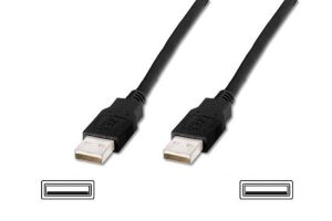 LP496BG.jpg CAVO USB 2.0 CONNETTORI 2XA MASCHIO MT. 1 - COLORE NERO