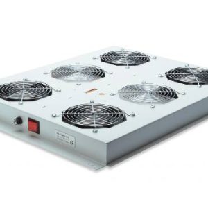 LP7553G.jpg KIT 4 VENTOLE CON TERMOSTATO COLORE GRIGIO CHIARO PER ARMADI LINEA SERVER