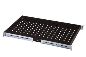 RIPIANO PER ARMADIO 19" LINEA SERVER 1 HU PROFONDITA' 720mm, COLORE NERO CON VITI (PER LINEA SERVER) (DN19TRAY1-1000 SW)