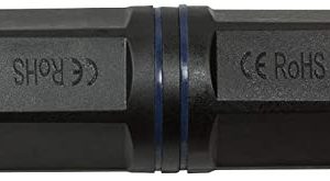 GIUNTO DUE CONNETTORI RJ45 CAT 6A IP67 DA ESTERNO WATERPROOF