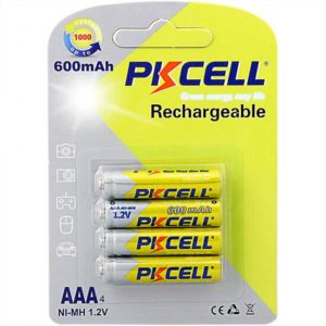 PK10006G.jpg BATTERIE RICARICABILI MINISTILO AAA NI-MH 600 MAH 1,2 V BLISTER 4 PEZZI