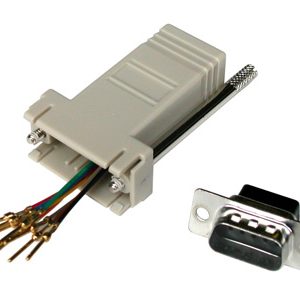 CONNETTORE MODULARE 9 POLI MASCHIO 8 POLI RJ45