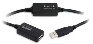 ESTENSORE DI LINEA USB 2.0 MASCHIO/FEMMINA CON CAVO DA MT. 10