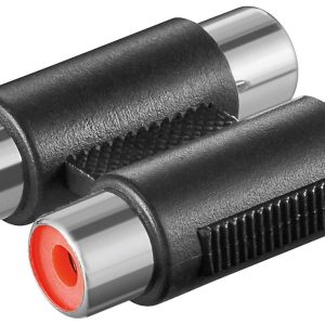 ADATTATORE AUDIO 2 x CINCH (RCA) FEMMINA 2 x CINCH (RCA) FEMMINA