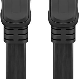 CAVO HDMI PIATTO MT. 3 HIGH SPEED CON ETHERNET COLORE NERO
