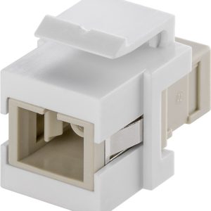 W80017G.jpg MODULO KEYSTONE FIBRA OTTICA SC FEMMINA/FEMMINA