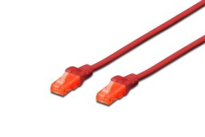 dk1617020RG.jpg CAVO RETE UTP CAT. 6 NON SCHERMATO LSZH MT. 2 ROSSO