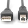 DIGITUS Cavo di collegamento USB 2.0 mt 0,5 colore nero