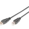 DIGITUS Cavo di collegamento USB 2.0 mt 1,8 colore nero