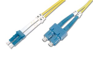 LP8132G-2.jpg CAVO FIBRA OTTICA LC A SC MONOMODE DUPLEX 9/125 MT.3