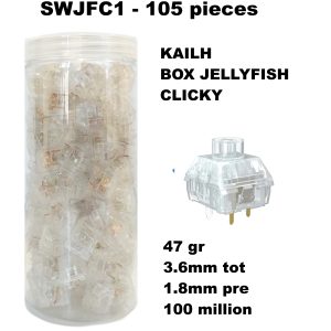 KIT 105 sottotasti Kailh JellyFish Click-Bar