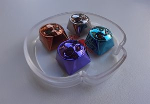 Set 4 tasti 3D Alien