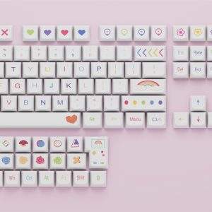 Set di 135 tasti colorati Pencil PBT CHERRY