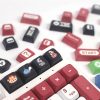 Set di 136 tasti Family Computer Half 5 sided PBT XDA