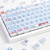 Set di 129 tasti Hand Painted Blue PBT XDA