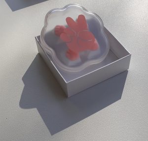 Kit 4 tasti 3D keycaps Rock paper