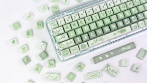 Set di 133 tasti  Keycaps Spring Outing 5 sided PBT XDA