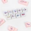 Set di 129 tasti Keycaps Steam Rabbit Pink PBT XDA