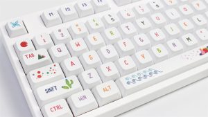 Set di 127 tasti Keycaps Summer Painting PBT XDA