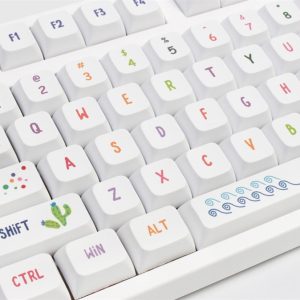 Set di 127 tasti Keycaps Summer Painting PBT XDA