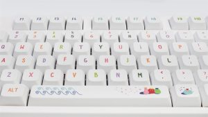 Set di 127 tasti Keycaps Summer Painting PBT XDA