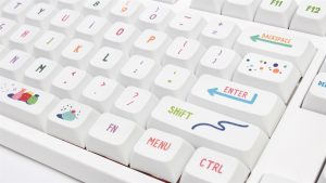 Set di 127 tasti Keycaps Summer Painting PBT XDA