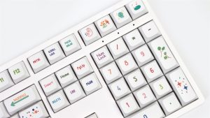 Set di 127 tasti Keycaps Summer Painting PBT XDA