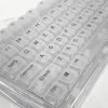 Set di 132 tasti Keycaps Transparent White ABS MDA