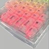 Set di 132 tasti Keycaps Transparent White ABS MDA