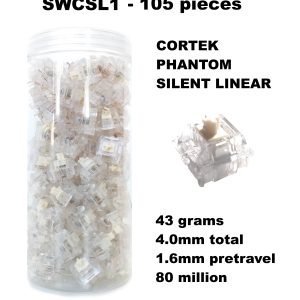 105 sottotasti Switches Cortek Phantom Silent Linear