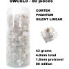 Kiit 80 sottotasti Cortek Phantom Silent Linear