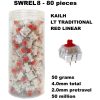 Set 80 sottotasti Switches Kailh LT Red Linear